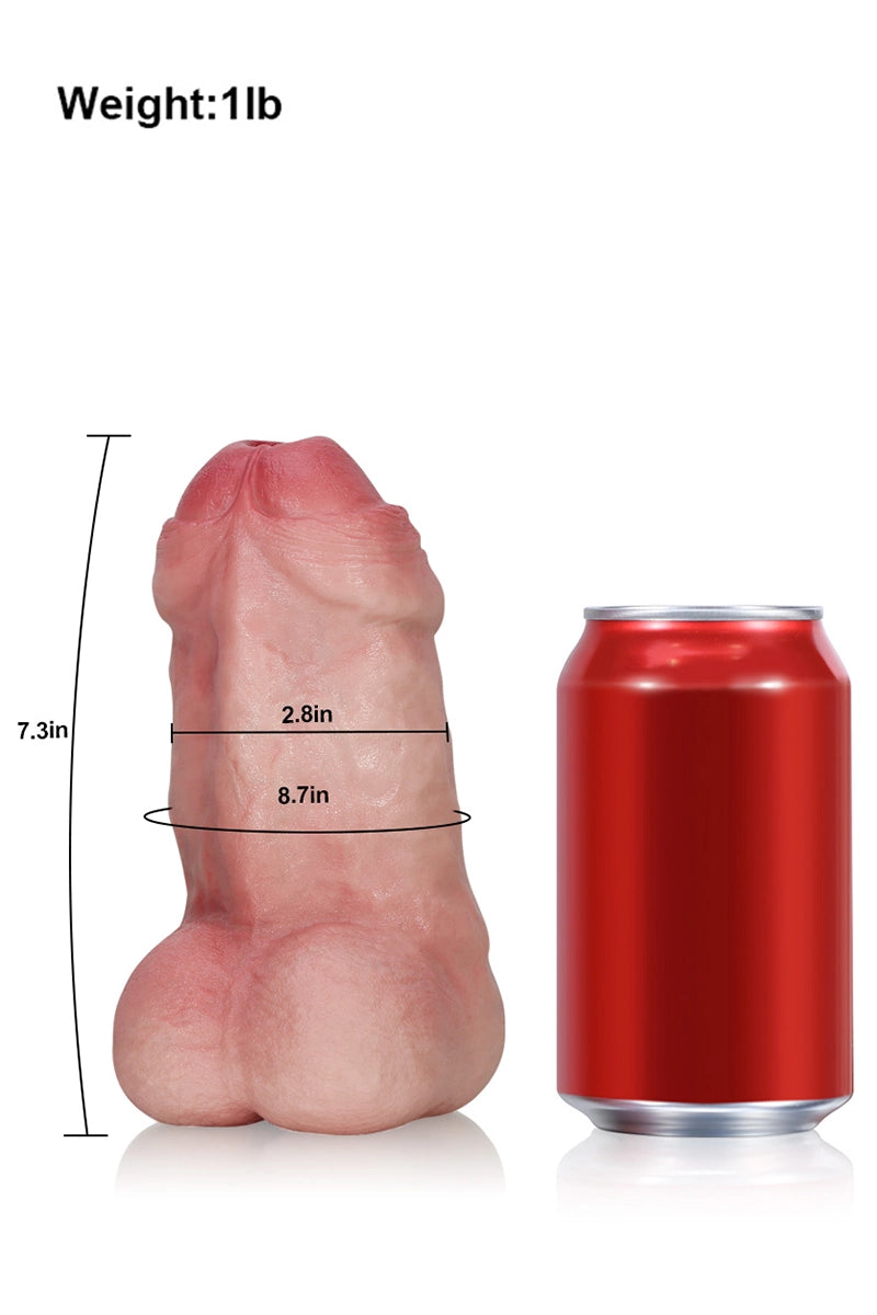 Mini Silikonowy Masturbator Audrey w Kształcie Pośladków 450 g