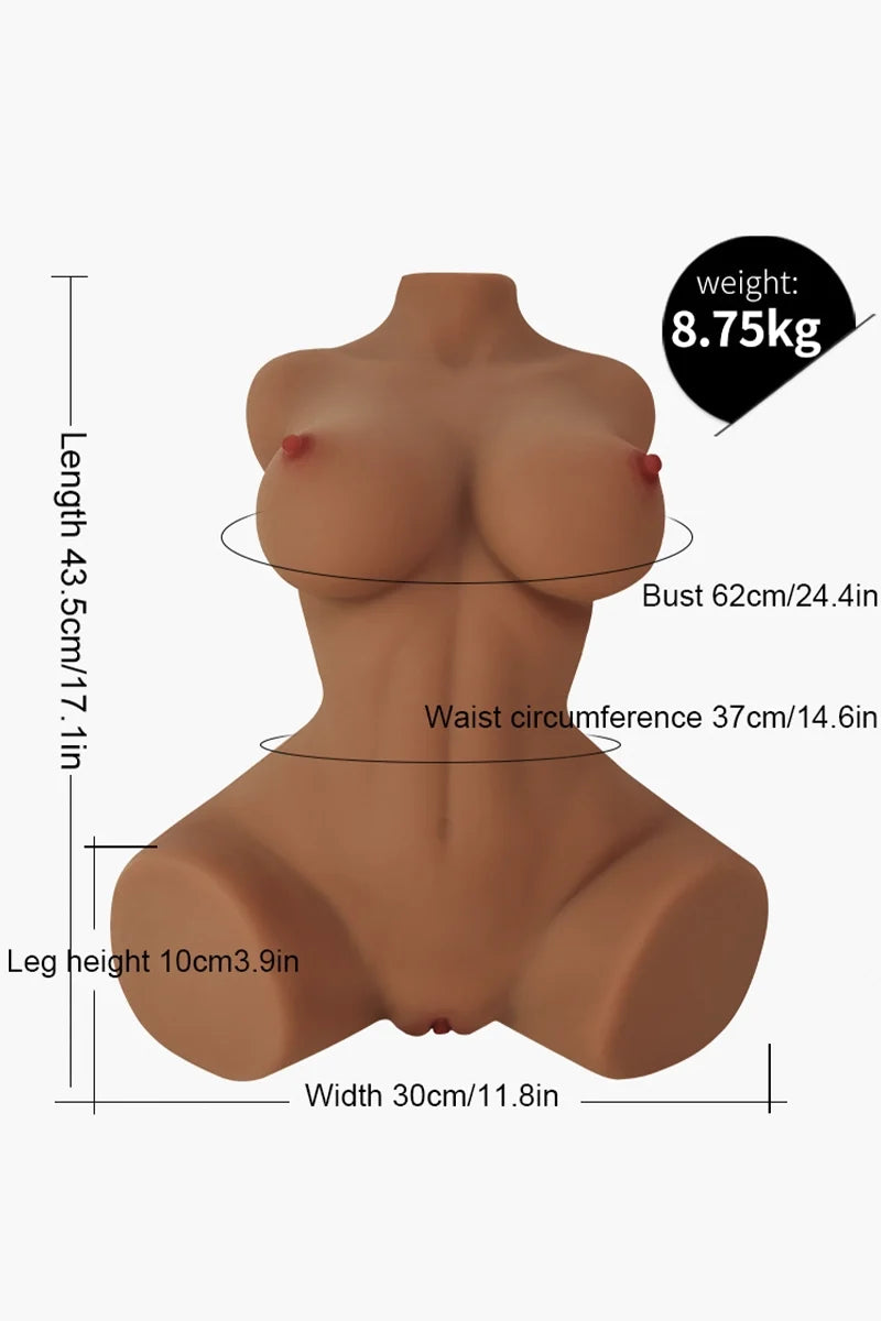 Seksowne Kobiece Torso Daisy 8,8 kg (E-cup, TPE)