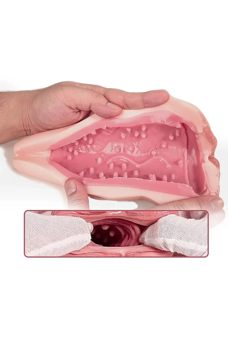 Precyzyjnie Wykonany Silikonowy Masturbator Grace 740 g