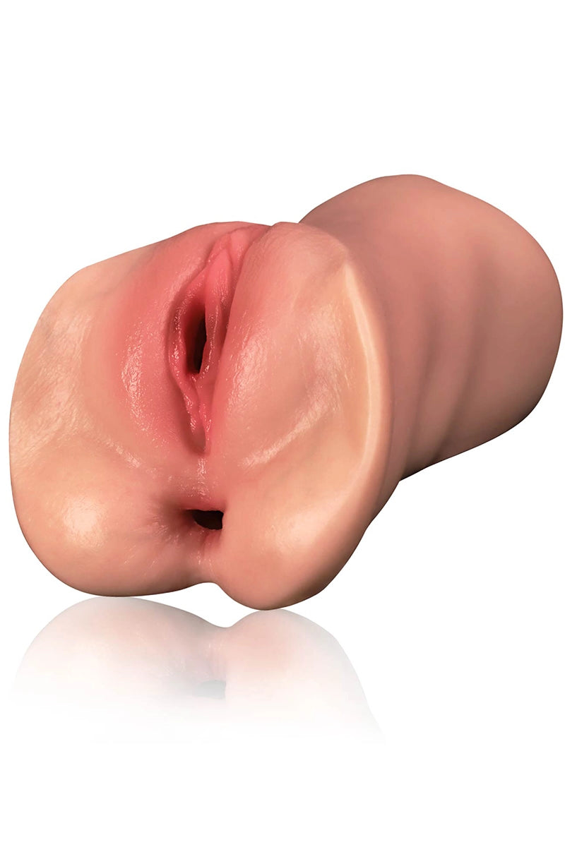 Mini Silikonowy Masturbator Janice 3w1 0,9 kg (3 Kanały)