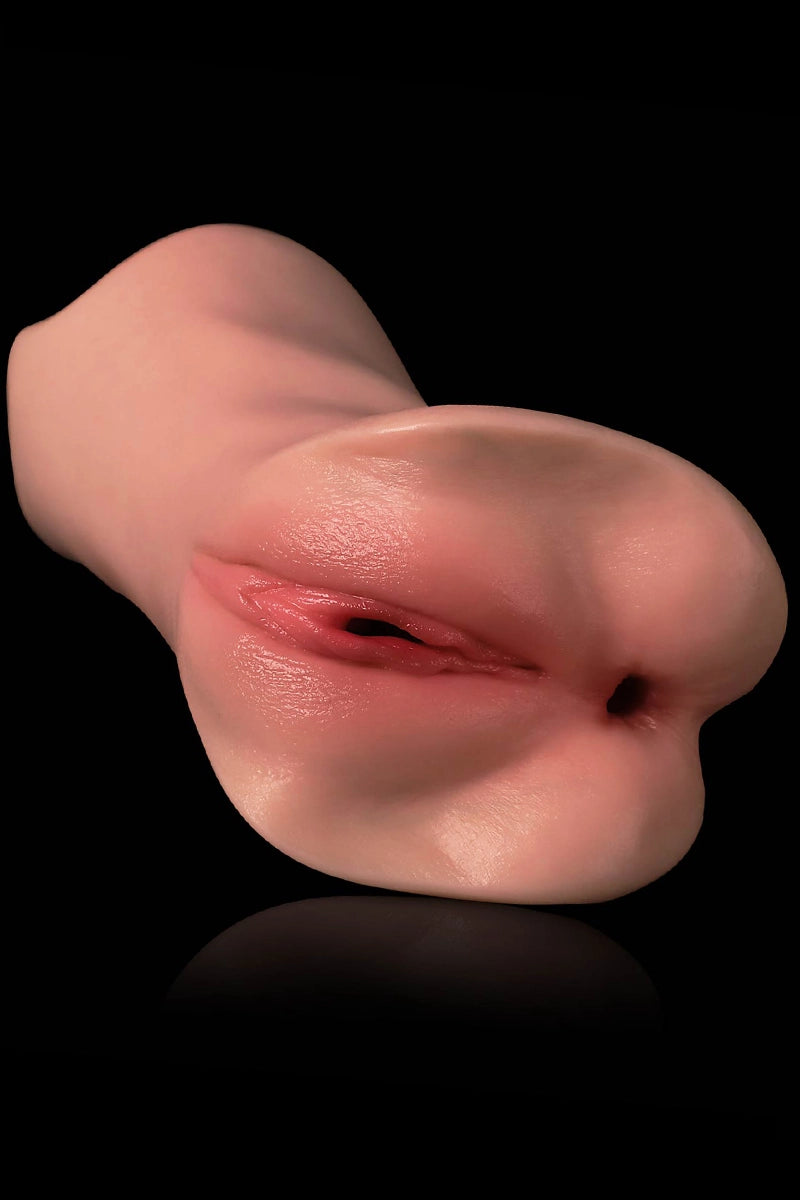 Mini Silikonowy Masturbator Janice 3w1 0,9 kg (3 Kanały)