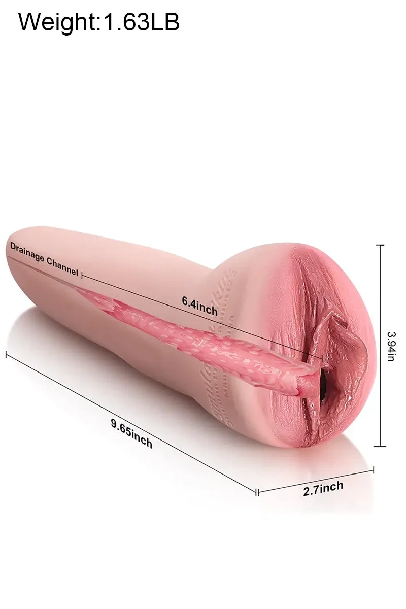 Luksusowa Silikonowa Wagina Luxe 740 g