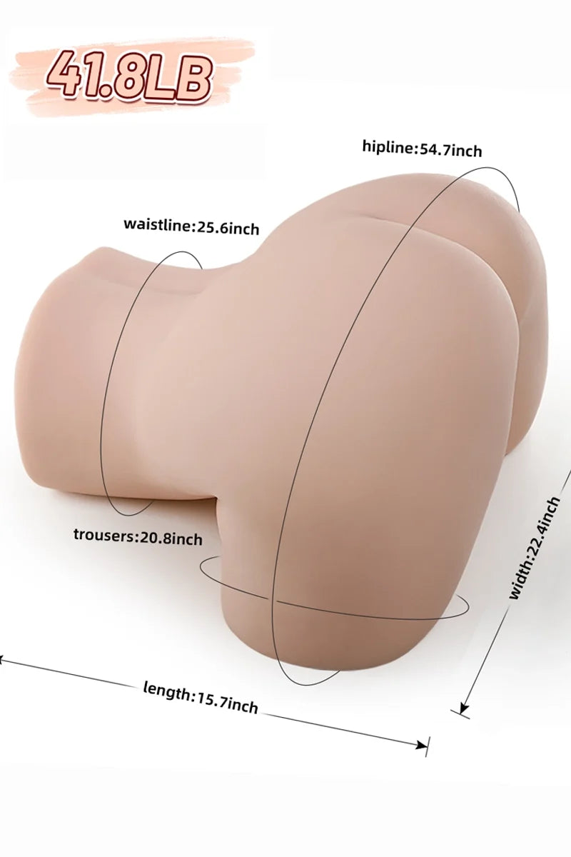Ogromne Pośladki Torso Minaj 19 kg (Obwód Bioder 139 cm, TPE)