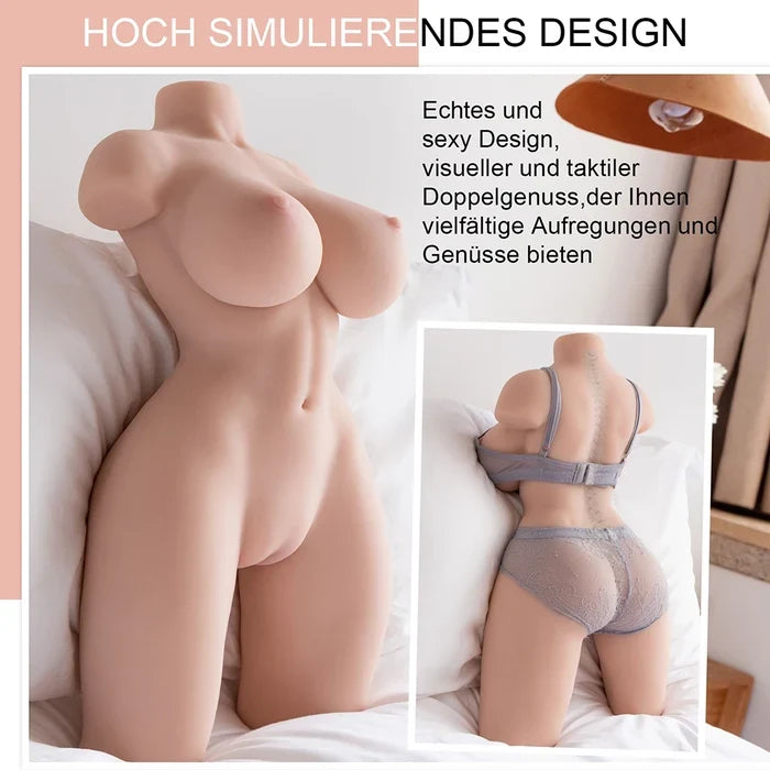 Okazałe Piersi Torso Rosalie 8,14 kg (TPE)