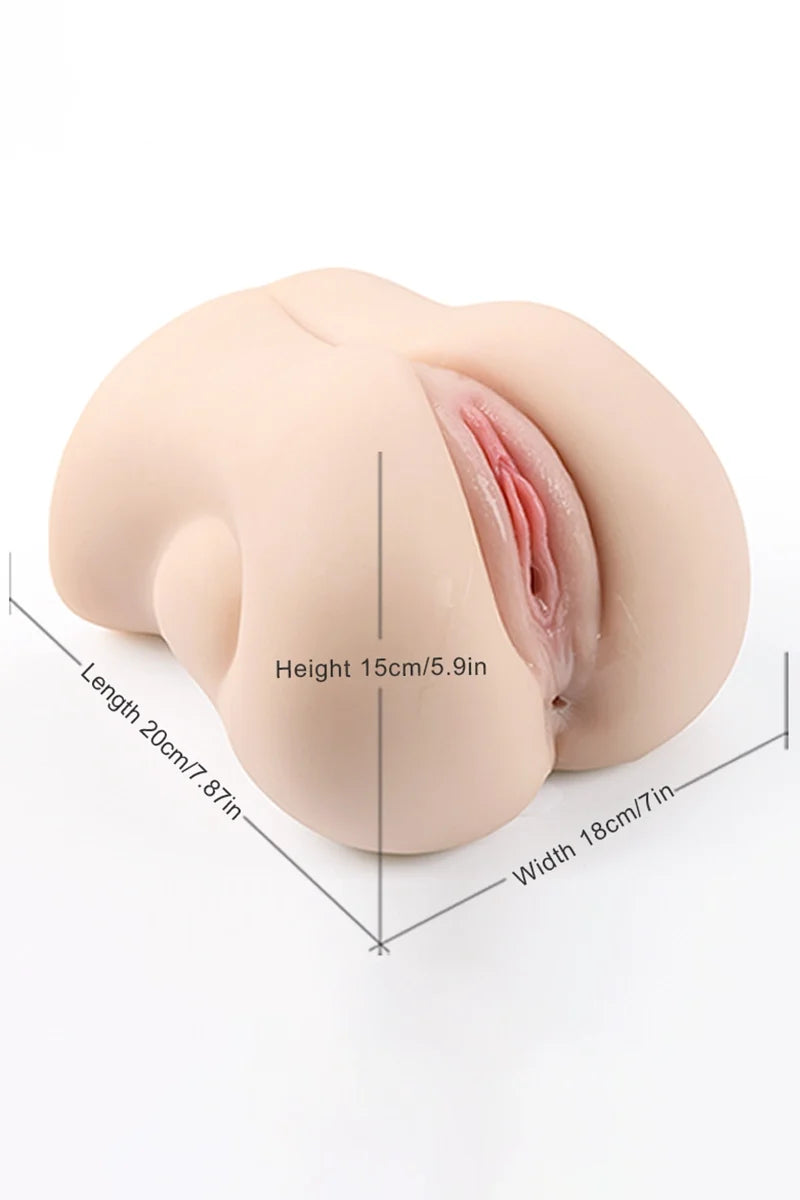 Masturbator XL Siren 3 kg (2w1, TPE Klasy Medycznej)